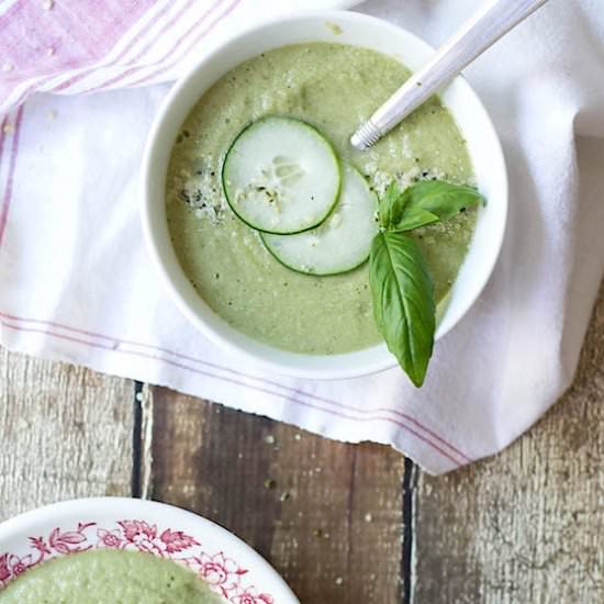 Cucumber & Basil Gazpacho