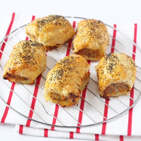 Hidden Veggie Sausage Rolls