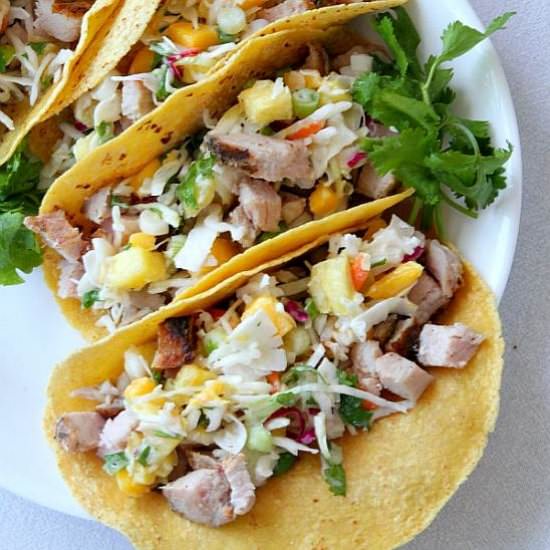 Grilled Pork Tacos