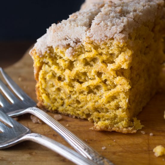 Pumpkin Crumb Cake