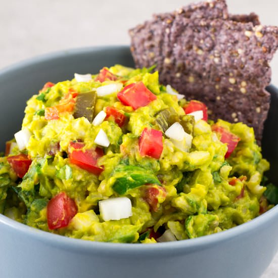 Guacamole rice salad