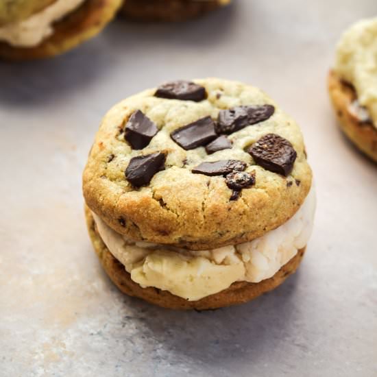 Chocolate Chip Cookie Sandwich