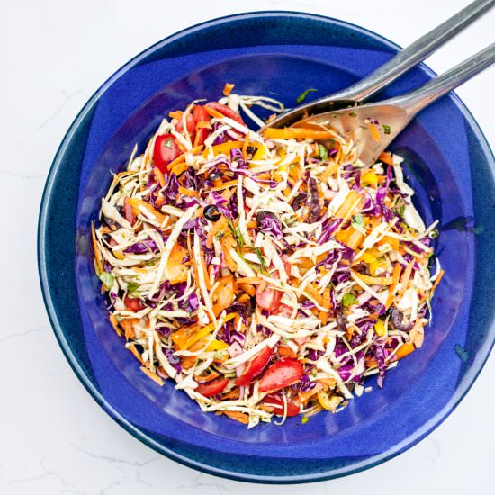 Rainbow Slaw Salad