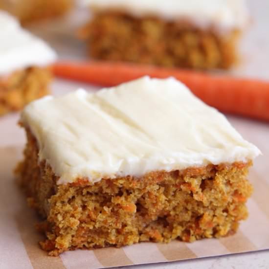 Carrot Cake Bars