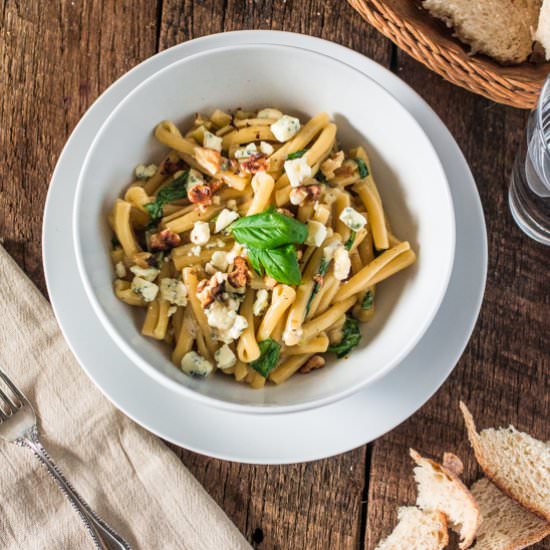 Casarecce Siciliane with Gorgonzola