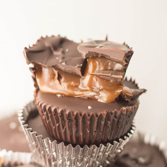 Peanut Butter Caramel Candy Cups