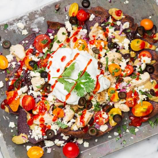 Mediterranean Nachos