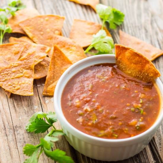 Authentic Mexican Tomato Salsa