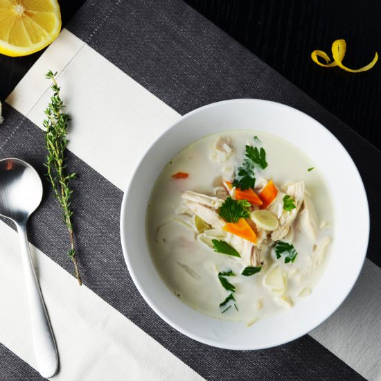 Cream of Chicken and Rice Soup