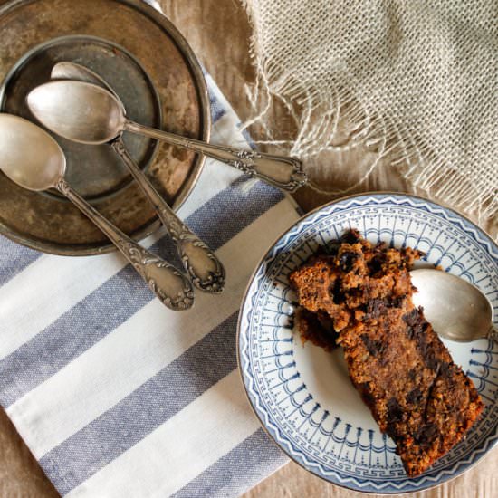 Chocolate paleo banana bread