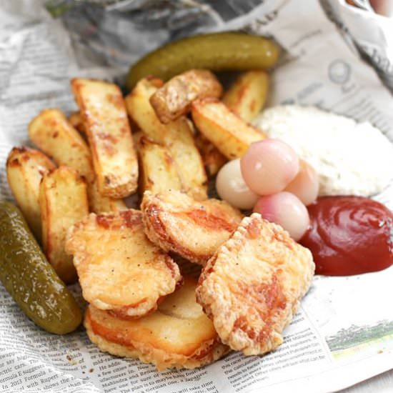 Beer Battered Halloumi
