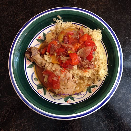Basquaise Chicken – Pressure Cooker
