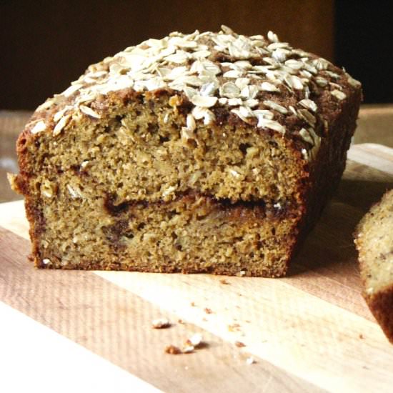 Cinnamon Sugar Banana Bread