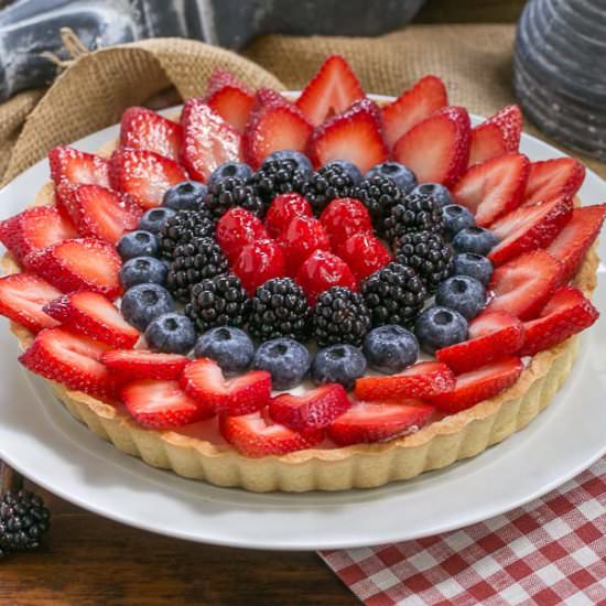Summer Fruit Tart
