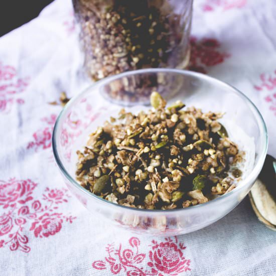 The Best Buckwheat Groats Granola