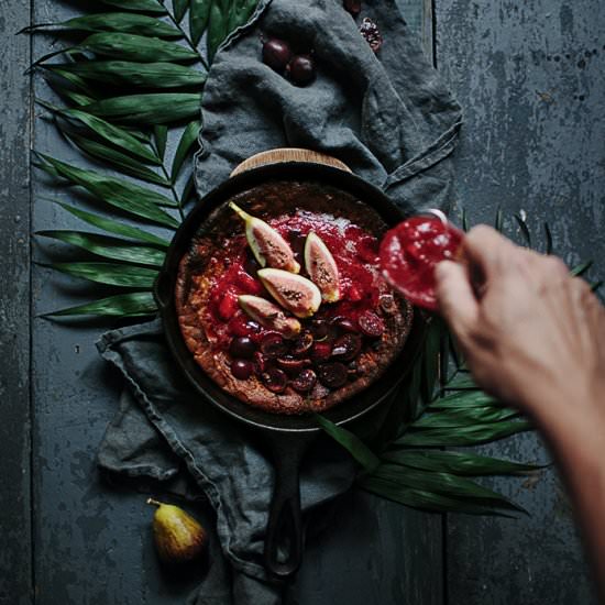 Dutch Baby with Figs