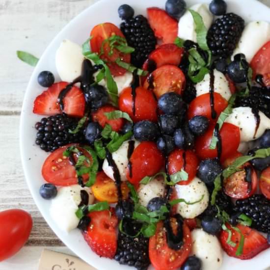 Caprese Fruit Salad