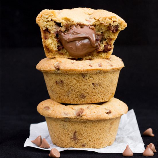 Nutella Lava Cookies