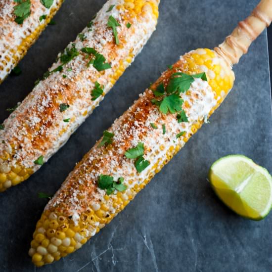 Loaded Bhutta: Indian Grilled Corn