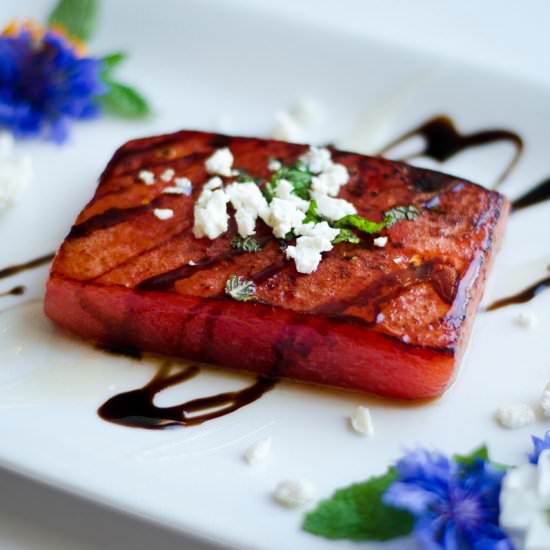Pan-Seared Watermelon Steak