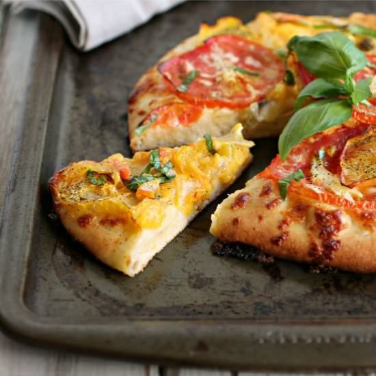 Heirloom Tomato Pizza