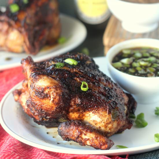 Five Spice Grilled Corninsh Hens