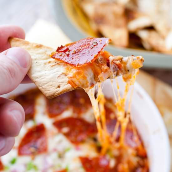 Pepperoni Pizza Dip