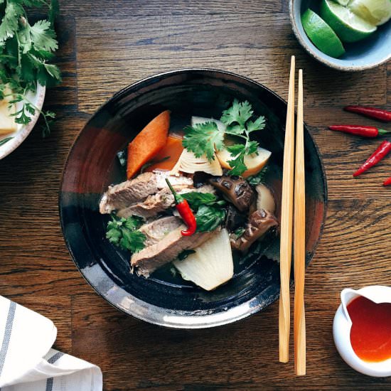 Vietnamese Tender Beef Brisket Pho