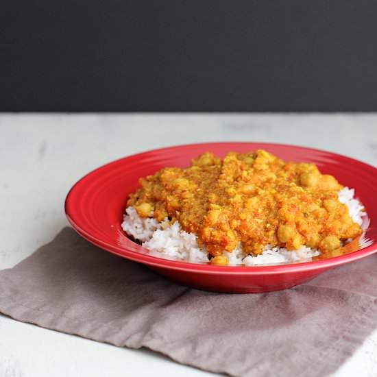 Easy Chickpea Curry