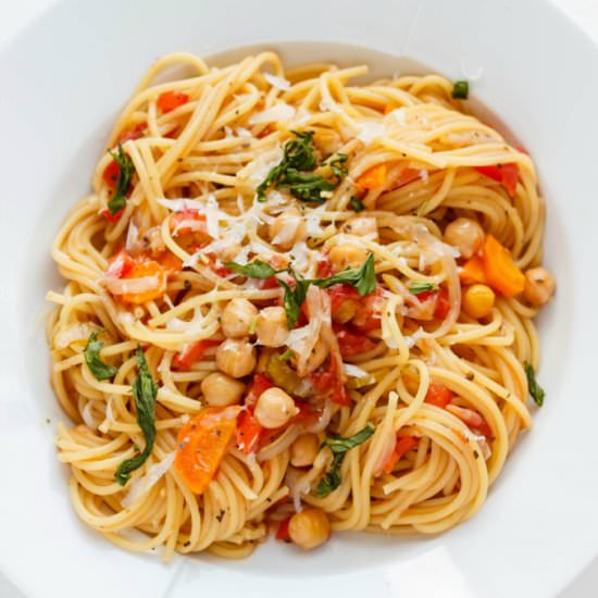 One-Pot Spaghetti Dinner