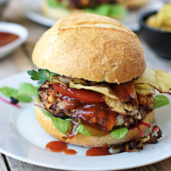 Vegan Buffalo Burger