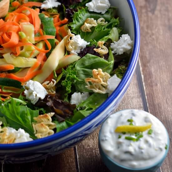 Shaved Zucchini Salad