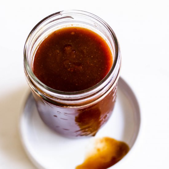 Homemade Bourbon BBQ Sauce