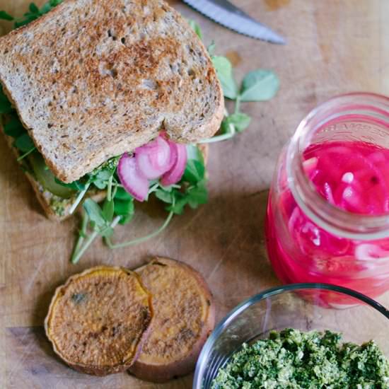 Big Ol’ Veggie Sandwich