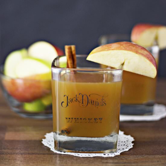 Apple Cider Bourbon Cocktail