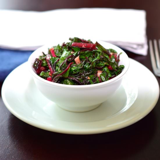 Sautéed Garlic Chard