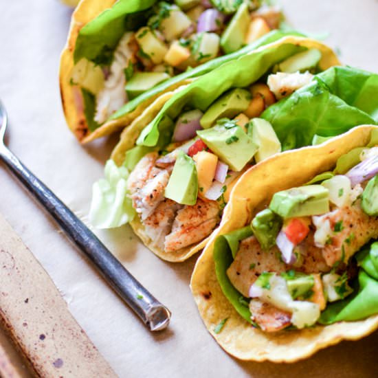 Chipotle Chili Fish Tacos