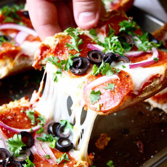 Easy French Bread Pizza