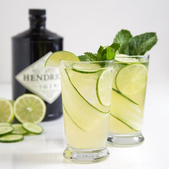 Sparkling Cucumber Mint Gin