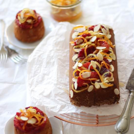 Blood Orange & Almond Cake