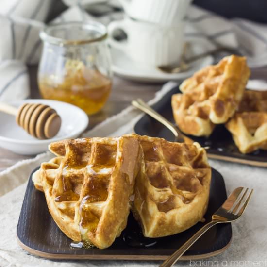 Greek Yogurt Freezer Waffles