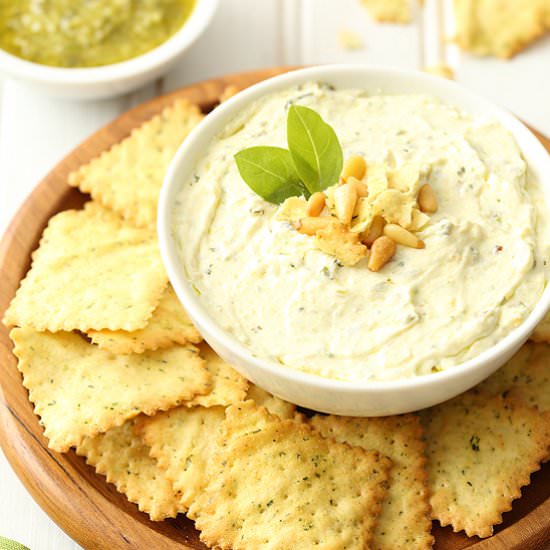 Basil Pesto Dip