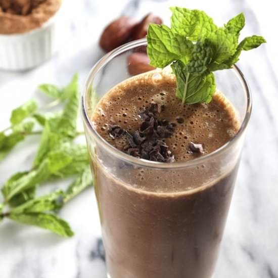 Mint Chocolate Chip Smoothie