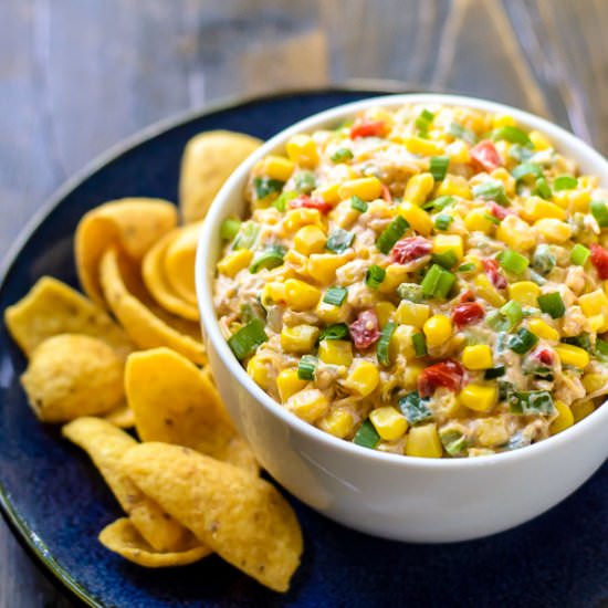 Skinny Mexican Corn Dip