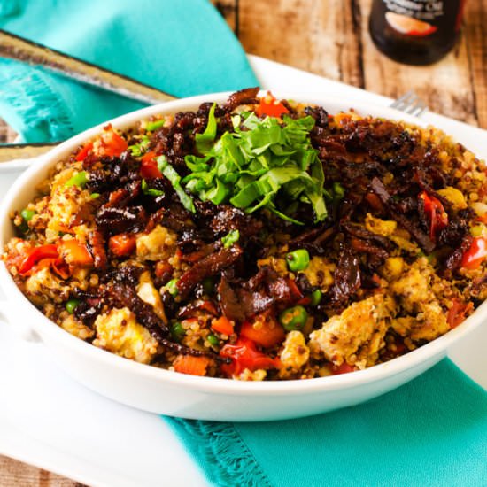 Bacon Fried Quinoa