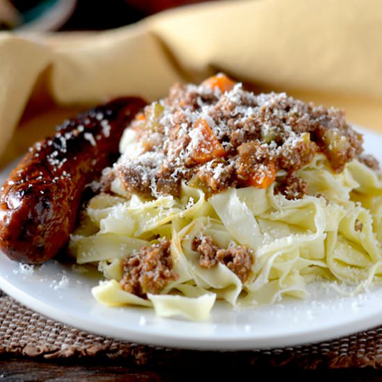 Spaghetti Chicken Ragu