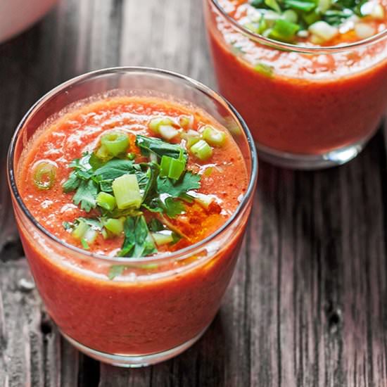 Easy Tomato Gazpacho