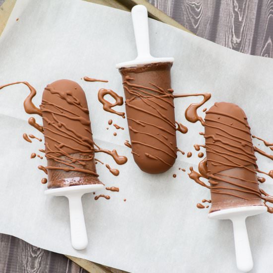 Paleo Double Chocolate Popsicles