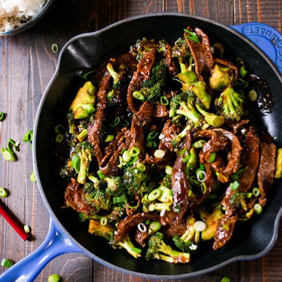 Healthy Beef and Broccoli