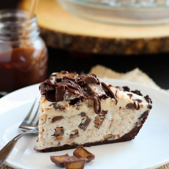 Peanut Butter Fudge Ice Cream Pie
